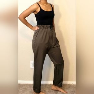 H&M pants size 10 army green